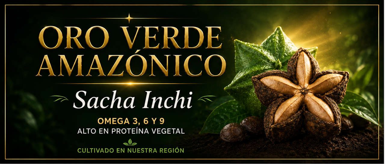 Oro Verde Amazónico · Sacha Inchi de AsoproSacha